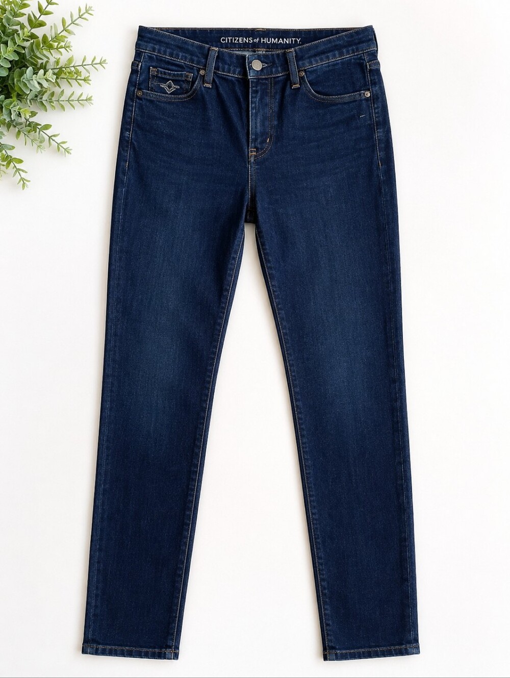 Citizens Of Humanity Dark Wash Skinny Jeans Size 28 Premium Denim
